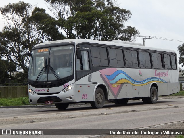 Kopereck Turismo 880 na cidade de Rio Grande, Rio Grande do Sul, Brasil, por Paulo Ricardo  Rodrigues Villanova. Número da foto: #12415926.