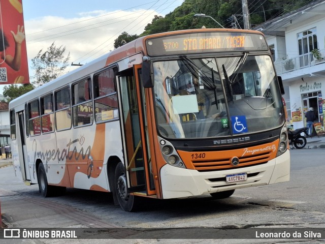 Auto Viação Imperatriz 1340 na cidade de Santo Amaro da Imperatriz, Santa Catarina, Brasil, por Leonardo da Silva. Número da foto: #12416937.