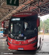 Viação Santa Cruz 35824 na cidade de São Paulo, São Paulo, Brasil, por Andre Santos de Moraes. Número da foto: #12415280.