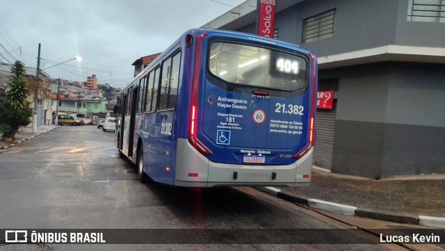 Viação Osasco 21.382 na cidade de Osasco, São Paulo, Brasil, por Lucas Kevin. Número da foto: #12420069.