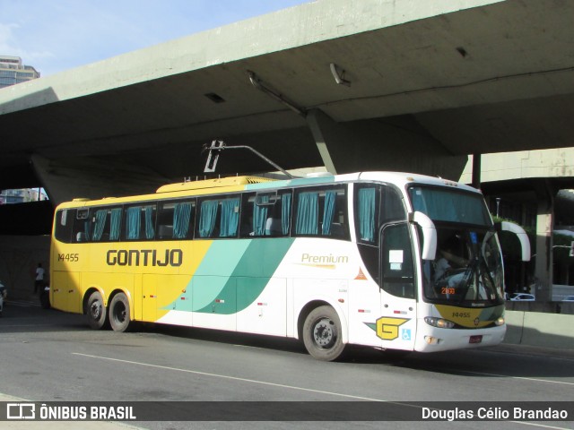 Empresa Gontijo de Transportes 14455 na cidade de Belo Horizonte, Minas Gerais, Brasil, por Douglas Célio Brandao. Número da foto: #12419165.