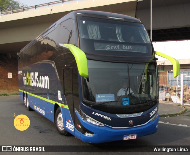 LopeSul Transportes - Lopes e Oliveira Transportes e Turismo - Lopes Sul 3028 na cidade de Campinas, São Paulo, Brasil, por Wellington Lima. Número da foto: #12418878.