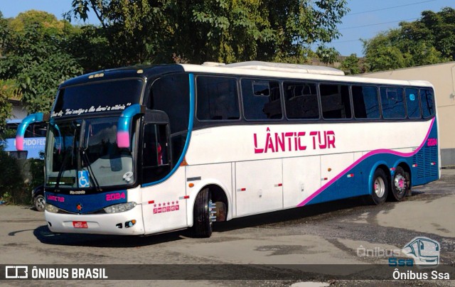 Lântic Tur 2024 na cidade de Salvador, Bahia, Brasil, por Ônibus Ssa. Número da foto: #12419903.