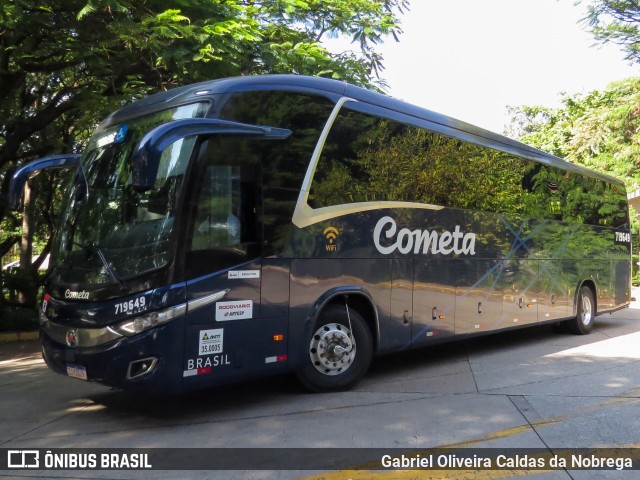 Viação Cometa 719649 na cidade de São Paulo, São Paulo, Brasil, por Gabriel Oliveira Caldas da Nobrega. Número da foto: #12418243.