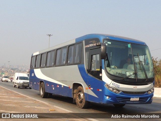 Ônibus Particulares 60200 na cidade de Belo Horizonte, Minas Gerais, Brasil, por Adão Raimundo Marcelino. Número da foto: #12420871.
