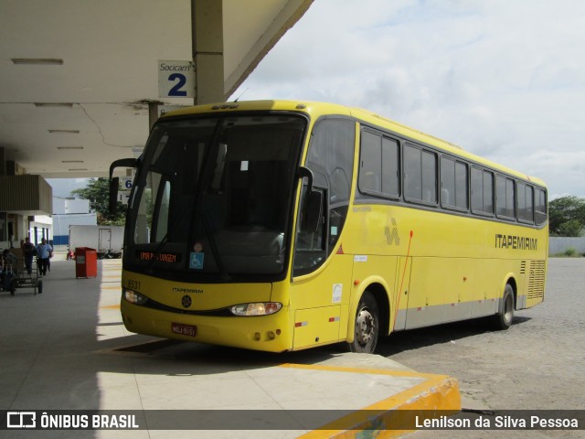 Viação Itapemirim 8531 na cidade de Caruaru, Pernambuco, Brasil, por Lenilson da Silva Pessoa. Número da foto: #12419486.