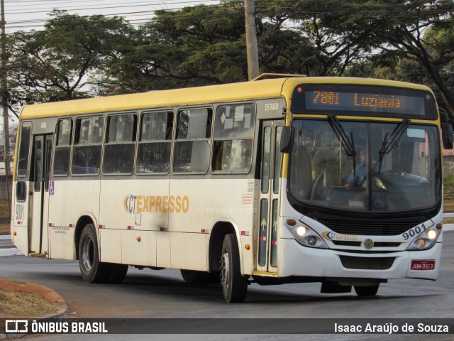 CT Expresso 9001 na cidade de Taguatinga, Distrito Federal, Brasil, por Isaac Araújo de Souza. Número da foto: #12420405.
