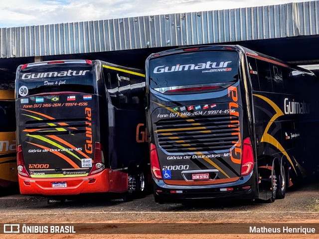 Guimatur Transporte e Turismo 20000 na cidade de Deodápolis, Mato Grosso do Sul, Brasil, por Matheus Henrique. Número da foto: #12418044.