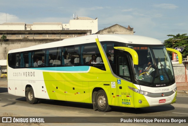 Costa Verde Transportes RJ 217.054 na cidade de Rio de Janeiro, Rio de Janeiro, Brasil, por Paulo Henrique Pereira Borges. Número da foto: #12419952.