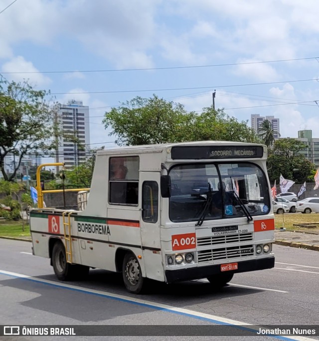 Borborema Imperial Transportes A-002 na cidade de Recife, Pernambuco, Brasil, por Jonathan Nunes. Número da foto: #12419666.