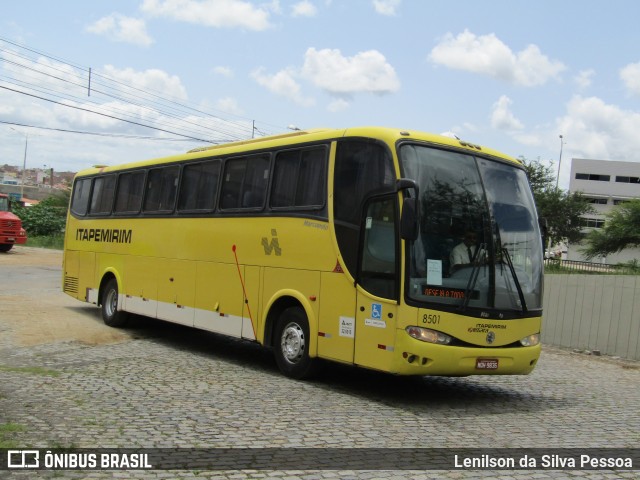 Viação Itapemirim 8501 na cidade de Caruaru, Pernambuco, Brasil, por Lenilson da Silva Pessoa. Número da foto: #12419435.