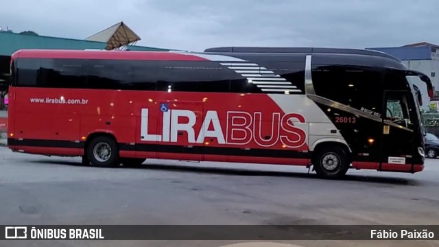 Lirabus 26013 na cidade de Santos, São Paulo, Brasil, por Fábio Paixão. Número da foto: #12418202.