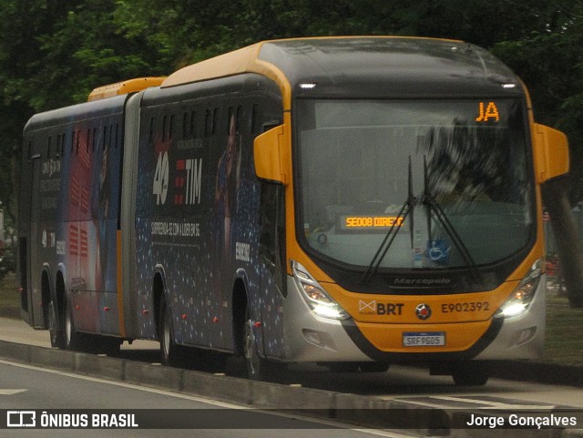 Mobi Rio E902392 na cidade de Rio de Janeiro, Rio de Janeiro, Brasil, por Jorge Gonçalves. Número da foto: #12419003.