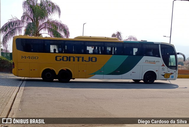 Empresa Gontijo de Transportes 14480 na cidade de Resende, Rio de Janeiro, Brasil, por Diego Cardoso da Silva. Número da foto: #12420261.