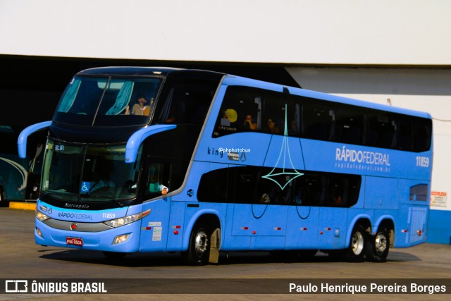 Rápido Federal 11859 na cidade de Goiânia, Goiás, Brasil, por Paulo Henrique Pereira Borges. Número da foto: #12420032.