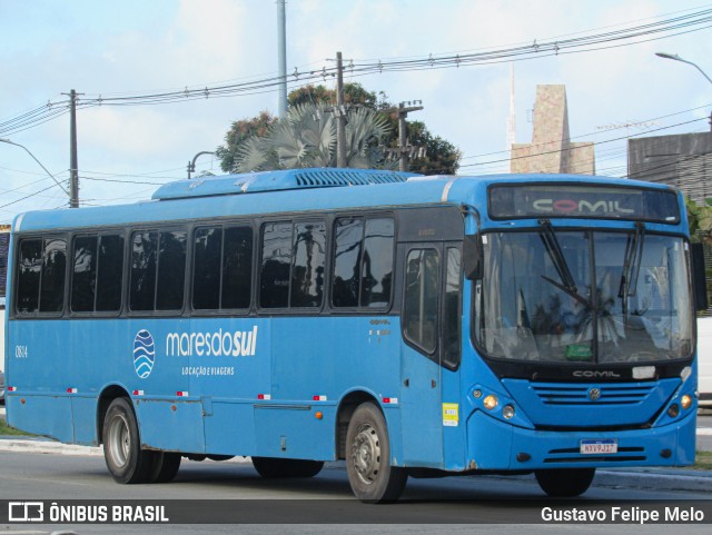 Mares do Sul Locações e Transportes 0814 na cidade de Jaboatão dos Guararapes, Pernambuco, Brasil, por Gustavo Felipe Melo. Número da foto: #12418393.