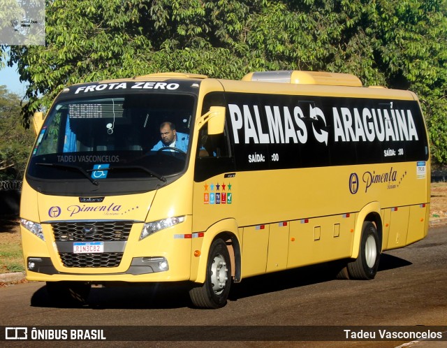 Pimenta Turismo RIN3C82 na cidade de Palmas, Tocantins, Brasil, por Tadeu Vasconcelos. Número da foto: #12419341.