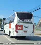 Borborema Imperial Transportes 2401 na cidade de Recife, Pernambuco, Brasil, por Jonathan Nunes. Número da foto: #12420097.