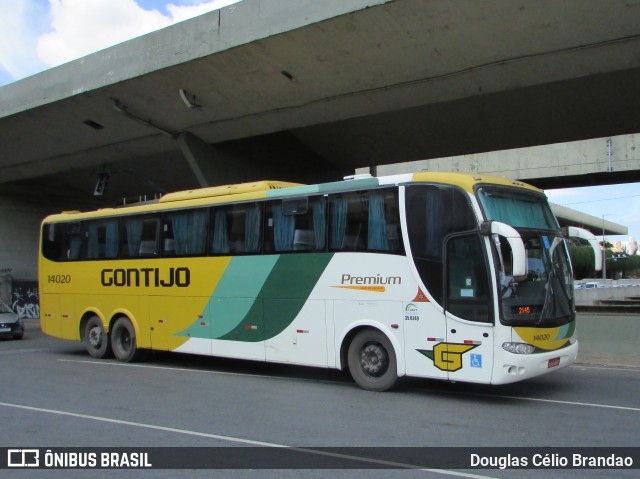 Empresa Gontijo de Transportes 14020 na cidade de Belo Horizonte, Minas Gerais, Brasil, por Douglas Célio Brandao. Número da foto: #12422517.