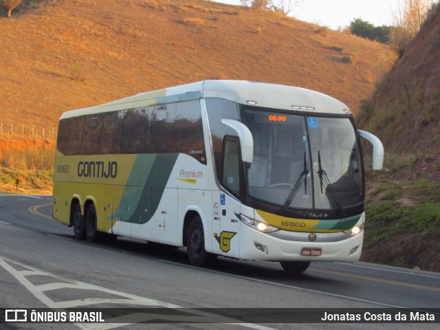 Empresa Gontijo de Transportes 18860 na cidade de Inhapim, Minas Gerais, Brasil, por Jonatas Costa da Mata. Número da foto: #12422547.
