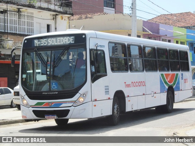Transnacional Transportes Urbanos 08096 na cidade de Natal, Rio Grande do Norte, Brasil, por John Herbert. Número da foto: #12422780.