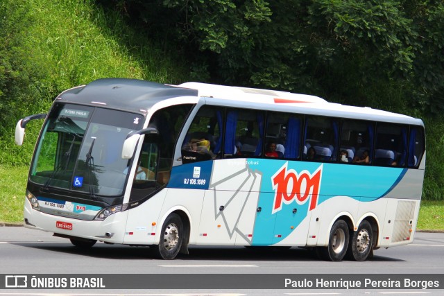 Auto Viação 1001 RJ 108.1089 na cidade de Piraí, Rio de Janeiro, Brasil, por Paulo Henrique Pereira Borges. Número da foto: #12422164.