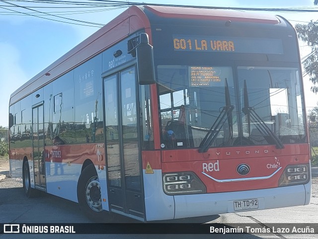 Voy Santiago THTD92 na cidade de La Florida, Santiago, Metropolitana de Santiago, Chile, por Benjamín Tomás Lazo Acuña. Número da foto: #12421769.