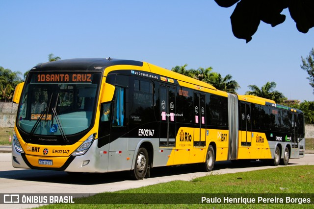 Mobi Rio E902147 na cidade de Rio de Janeiro, Rio de Janeiro, Brasil, por Paulo Henrique Pereira Borges. Número da foto: #12422144.