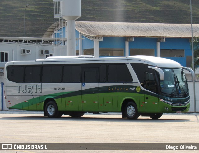 Turin Transportes RJ 678.011 na cidade de Duque de Caxias, Rio de Janeiro, Brasil, por Diego Oliveira. Número da foto: #12421311.