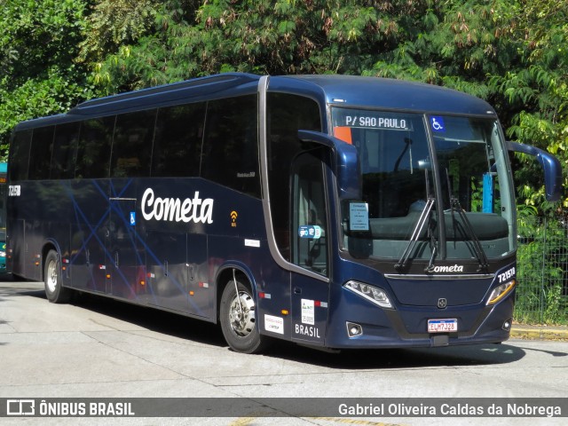 Viação Cometa 721518 na cidade de São Paulo, São Paulo, Brasil, por Gabriel Oliveira Caldas da Nobrega. Número da foto: #12423112.