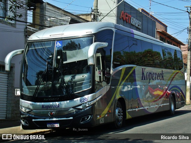 Kopereck Turismo 620 na cidade de Três Pontas, Minas Gerais, Brasil, por Ricardo Silva. Número da foto: #12421871.