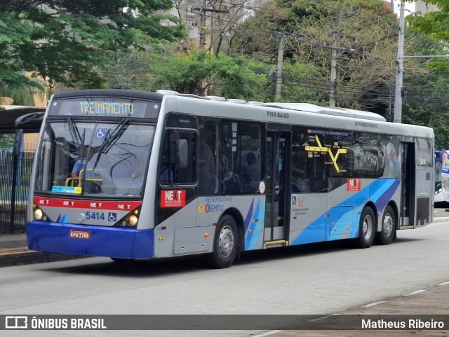 Next Mobilidade - ABC Sistema de Transporte 5414 na cidade de São Bernardo do Campo, São Paulo, Brasil, por Matheus Ribeiro. Número da foto: #12421290.