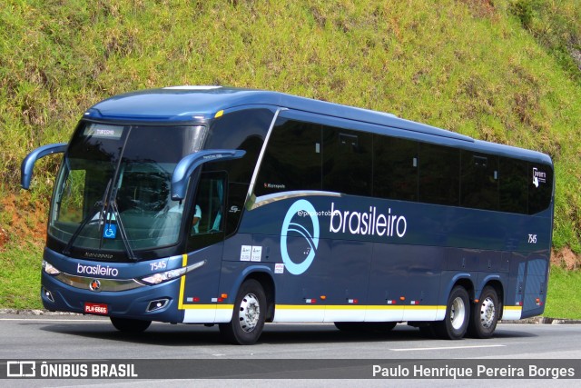 Expresso Brasileiro 7545 na cidade de Piraí, Rio de Janeiro, Brasil, por Paulo Henrique Pereira Borges. Número da foto: #12422158.