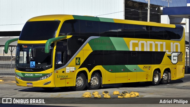 Empresa Gontijo de Transportes 25030 na cidade de Goiânia, Goiás, Brasil, por Adriel Philipe. Número da foto: #12421483.