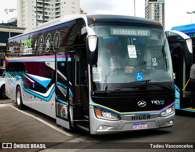 Higer KLQ111HYAEV na cidade de Barueri, São Paulo, Brasil, por Tadeu Vasconcelos. Número da foto: #12421208.