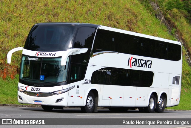 Kaissara - Viação Caiçara 2023 na cidade de Piraí, Rio de Janeiro, Brasil, por Paulo Henrique Pereira Borges. Número da foto: #12422153.