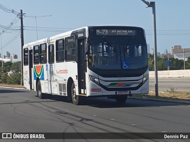 Transnacional Transportes Urbanos 08093 na cidade de Natal, Rio Grande do Norte, Brasil, por Dennis Paz. Número da foto: #12421026.