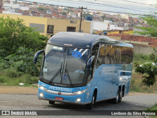 Auto Viação Progresso 6218 na cidade de Caruaru, Pernambuco, Brasil, por Lenilson da Silva Pessoa. Número da foto: #12421927.