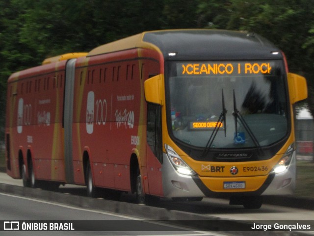 Mobi Rio E902436 na cidade de Rio de Janeiro, Rio de Janeiro, Brasil, por Jorge Gonçalves. Número da foto: #12422654.