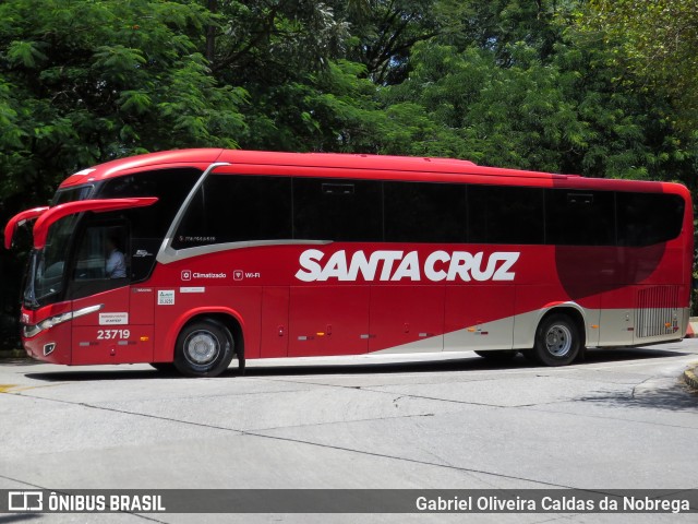 Viação Santa Cruz 23719 na cidade de São Paulo, São Paulo, Brasil, por Gabriel Oliveira Caldas da Nobrega. Número da foto: #12377887.