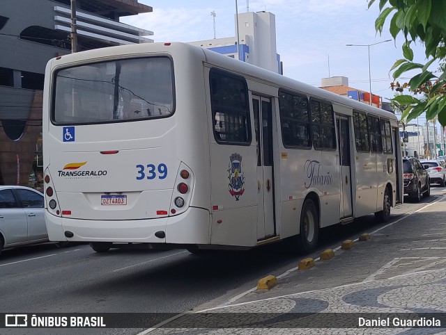 Transgeraldo Transportes Coletivos 339 na cidade de Tubarão, Santa Catarina, Brasil, por Daniel Guardiola. Número da foto: #12376684.
