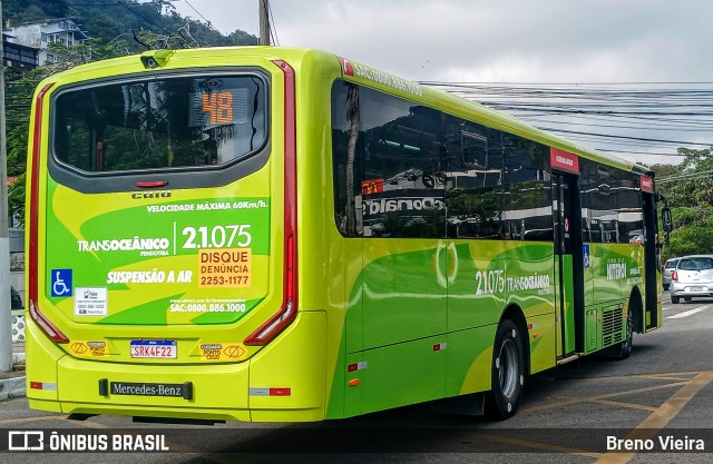 Viação Pendotiba 2.1.075 na cidade de Niterói, Rio de Janeiro, Brasil, por Breno Vieira. Número da foto: #12376307.