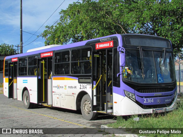 Mobibrasil São Lourenço >>> Mobi-PE 2.364 na cidade de Recife, Pernambuco, Brasil, por Gustavo Felipe Melo. Número da foto: #12375816.