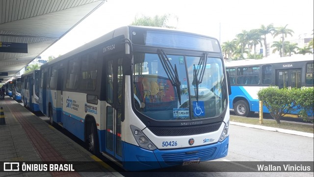 Transol Transportes Coletivos 50426 na cidade de Florianópolis, Santa Catarina, Brasil, por Wallan Vinicius. Número da foto: #12376729.