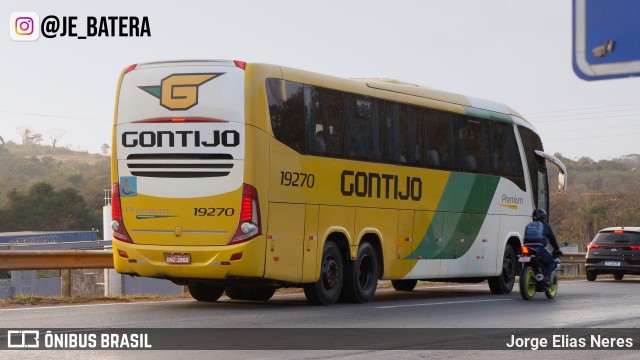 Empresa Gontijo de Transportes 19270 na cidade de Ribeirão das Neves, Minas Gerais, Brasil, por Jorge Elias Neres. Número da foto: #12375935.