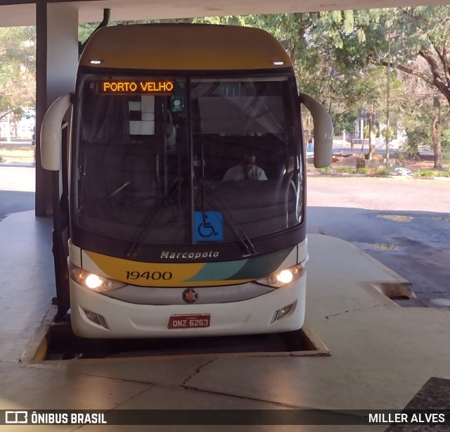 Empresa Gontijo de Transportes 19400 na cidade de Araras, São Paulo, Brasil, por MILLER ALVES. Número da foto: #12376815.