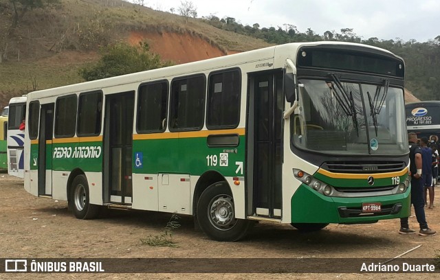 Empresa de Ônibus e Turismo Pedro Antônio 119 na cidade de Paraíba do Sul, Rio de Janeiro, Brasil, por Adriano Duarte. Número da foto: #12376945.