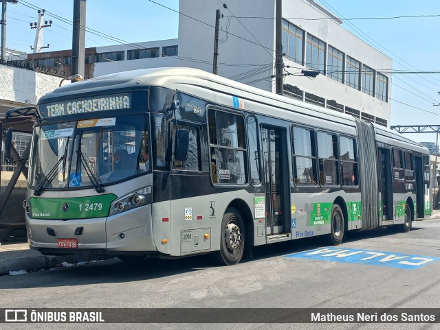 Viação Gato Preto 1 2479 na cidade de São Paulo, São Paulo, Brasil, por Matheus Neri dos Santos. Número da foto: #12376938.