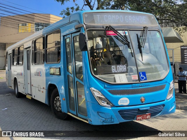 Nova Transporte 22229 na cidade de Vila Velha, Espírito Santo, Brasil, por Gabriel Silva. Número da foto: #12376742.