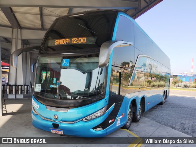 Viação Águia Branca 50900 na cidade de Guaratinguetá, São Paulo, Brasil, por William Bispo da Silva. Número da foto: #12378631.